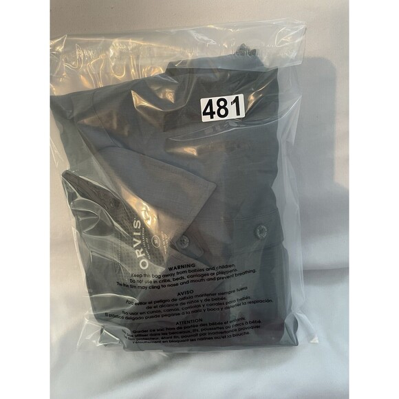 Orvis Shirt Men Size M Black Short Sleeve - Picture 7 of 7